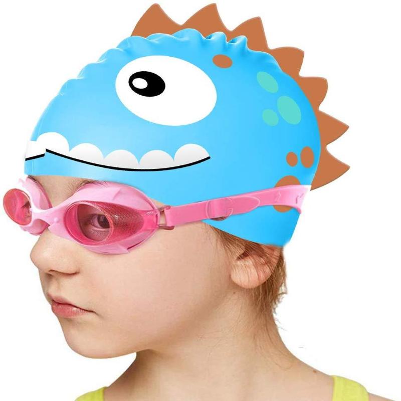 New Cartoon Silicone Swimming  - đánh giá và giá Swim Hat Silicone
