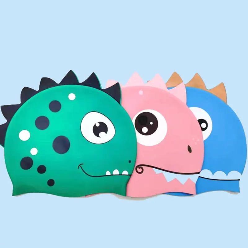 New Cartoon Silicone Swimming  - đánh giá và giá Swim Hat Silicone