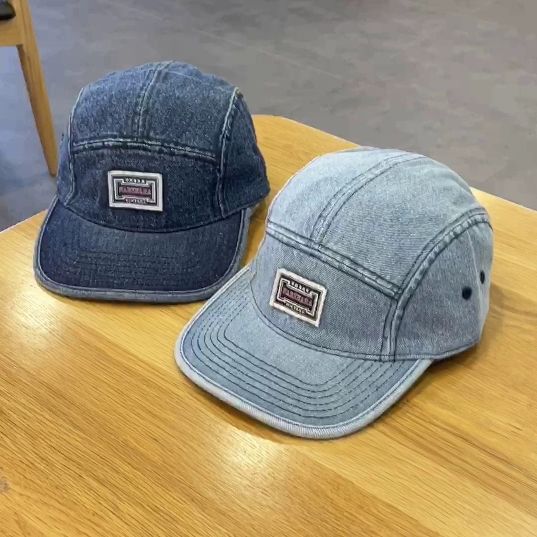 Vintage Flat Brim Denim Baseba - đánh giá và giá Corduroy Cap 5 Panel