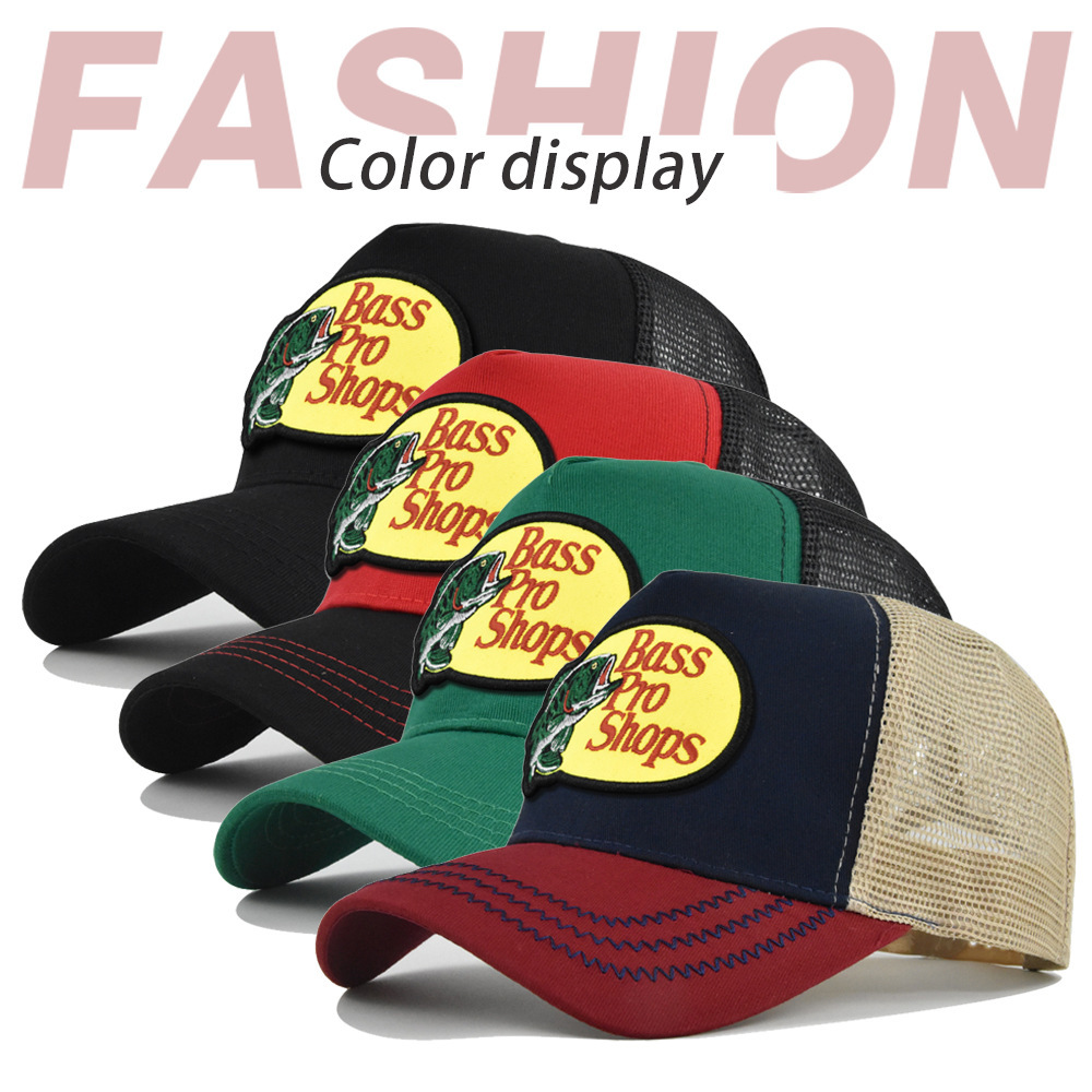 Fashion Fish Trucker Caps Men  - đánh giá và giá Trucker Cap Mesh