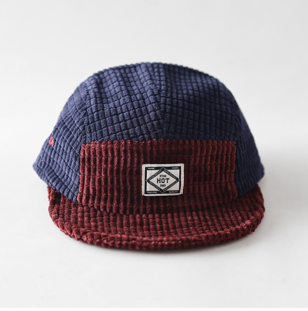 Autumn Winter New 5-Panel Colo - đánh giá và giá Corduroy Cap 5 Panel