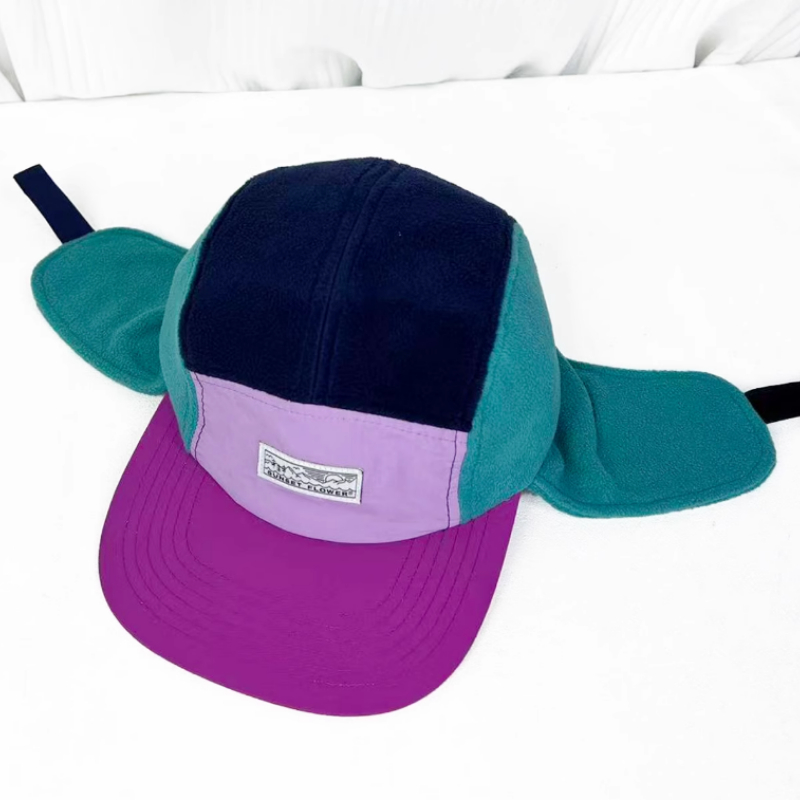 Korean Winter Polar Fleece Col - đánh giá và giá Corduroy Cap 5 Panel