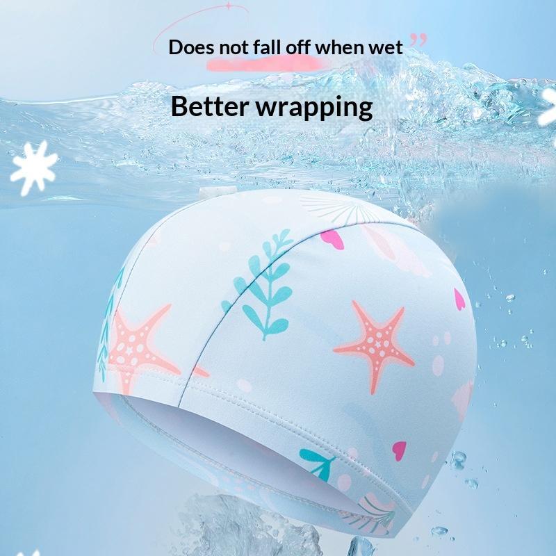 Kids Cartoon Swim Cap Elastic  - đánh giá và giá Swim Hat Silicone